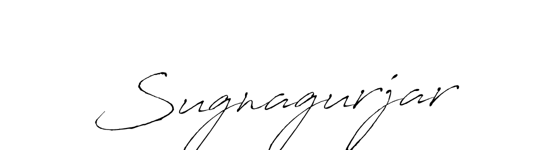 You should practise on your own different ways (Antro_Vectra) to write your name (Sugnagurjar) in signature. don't let someone else do it for you. Sugnagurjar signature style 6 images and pictures png
