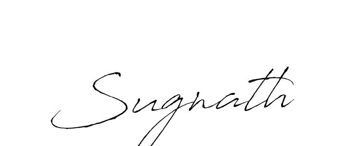 Use a signature maker to create a handwritten signature online. With this signature software, you can design (Antro_Vectra) your own signature for name Sugnath. Sugnath signature style 6 images and pictures png