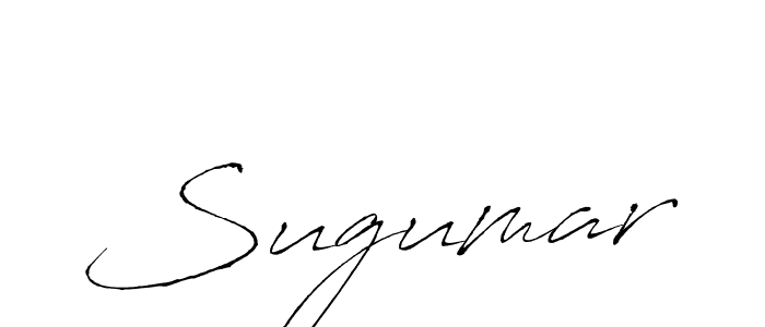 Sugumar stylish signature style. Best Handwritten Sign (Antro_Vectra) for my name. Handwritten Signature Collection Ideas for my name Sugumar. Sugumar signature style 6 images and pictures png