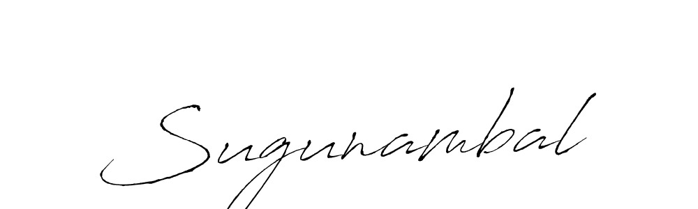 Also we have Sugunambal name is the best signature style. Create professional handwritten signature collection using Antro_Vectra autograph style. Sugunambal signature style 6 images and pictures png