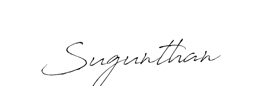 Sugunthan stylish signature style. Best Handwritten Sign (Antro_Vectra) for my name. Handwritten Signature Collection Ideas for my name Sugunthan. Sugunthan signature style 6 images and pictures png