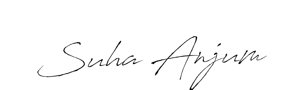 You can use this online signature creator to create a handwritten signature for the name Suha Anjum. This is the best online autograph maker. Suha Anjum signature style 6 images and pictures png
