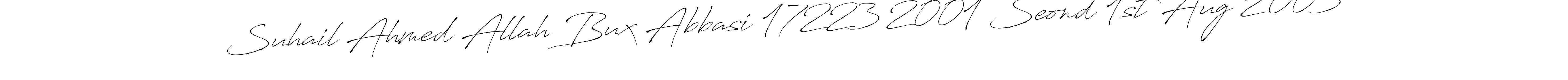 The best way (Antro_Vectra) to make a short signature is to pick only two or three words in your name. The name Suhail Ahmed Allah Bux Abbasi 17223 2001 Seond 1st Aug 2003 include a total of six letters. For converting this name. Suhail Ahmed Allah Bux Abbasi 17223 2001 Seond 1st Aug 2003 signature style 6 images and pictures png