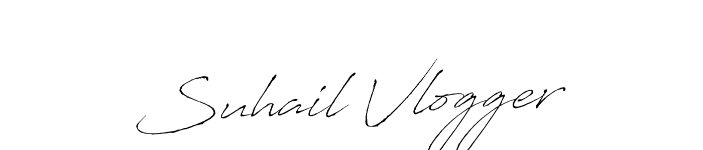 The best way (Antro_Vectra) to make a short signature is to pick only two or three words in your name. The name Suhail Vlogger include a total of six letters. For converting this name. Suhail Vlogger signature style 6 images and pictures png