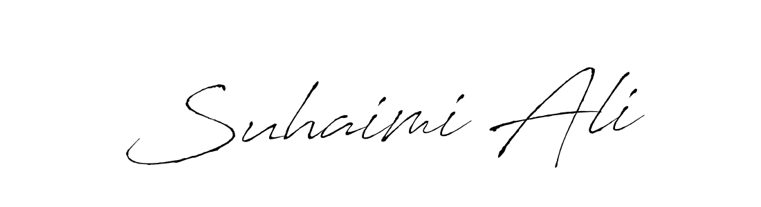 Make a beautiful signature design for name Suhaimi Ali. Use this online signature maker to create a handwritten signature for free. Suhaimi Ali signature style 6 images and pictures png