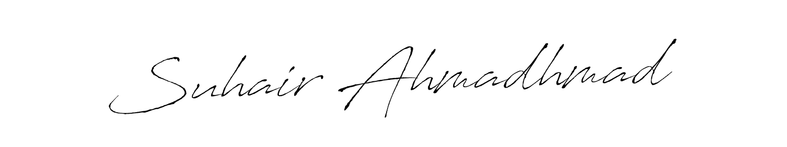 Also You can easily find your signature by using the search form. We will create Suhair Ahmadhmad name handwritten signature images for you free of cost using Antro_Vectra sign style. Suhair Ahmadhmad signature style 6 images and pictures png