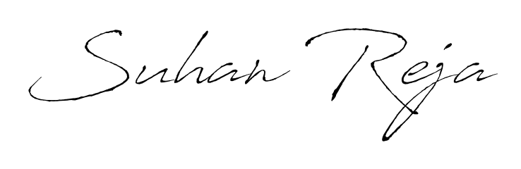 Express your personality with a custom Suhan Reja signature crafted with Antro_Vectra typography. Free transparent PNG download available. Suhan Reja signature style 6 images and pictures png