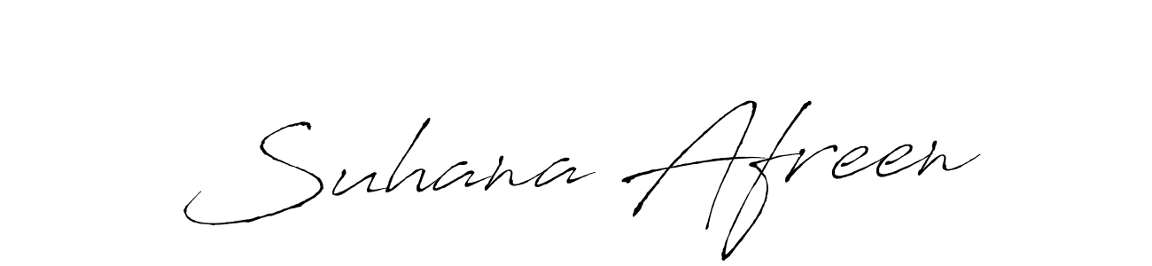 Suhana Afreen stylish signature style. Best Handwritten Sign (Antro_Vectra) for my name. Handwritten Signature Collection Ideas for my name Suhana Afreen. Suhana Afreen signature style 6 images and pictures png