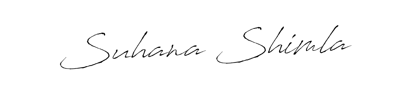 How to Draw Suhana Shimla signature style? Antro_Vectra is a latest design signature styles for name Suhana Shimla. Suhana Shimla signature style 6 images and pictures png