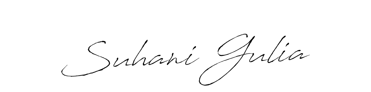 Once you've used our free online signature maker to create your best signature Antro_Vectra style, it's time to enjoy all of the benefits that Suhani Gulia name signing documents. Suhani Gulia signature style 6 images and pictures png