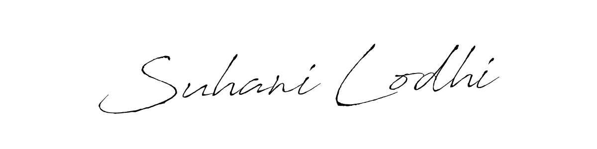 Make a beautiful signature design for name Suhani Lodhi. Use this online signature maker to create a handwritten signature for free. Suhani Lodhi signature style 6 images and pictures png