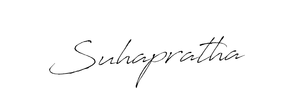 Make a beautiful signature design for name Suhapratha. With this signature (Antro_Vectra) style, you can create a handwritten signature for free. Suhapratha signature style 6 images and pictures png