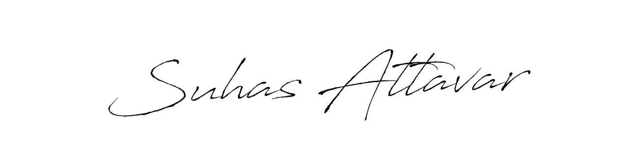 The best way (Antro_Vectra) to make a short signature is to pick only two or three words in your name. The name Suhas Attavar include a total of six letters. For converting this name. Suhas Attavar signature style 6 images and pictures png