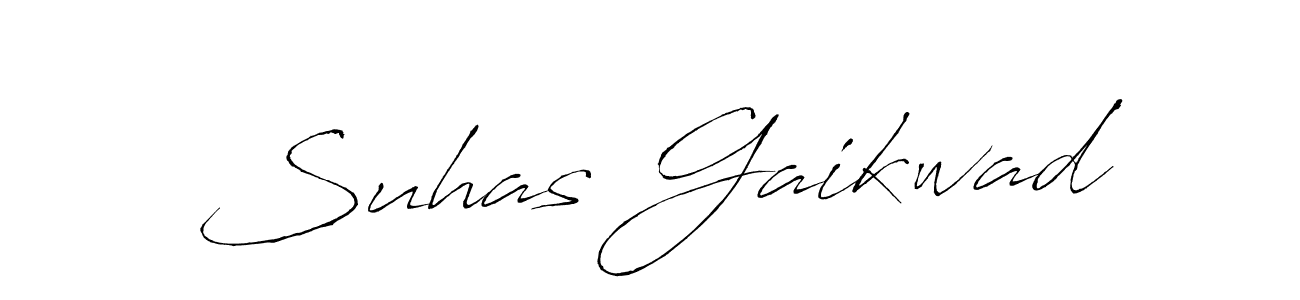 How to make Suhas Gaikwad signature? Antro_Vectra is a professional autograph style. Create handwritten signature for Suhas Gaikwad name. Suhas Gaikwad signature style 6 images and pictures png