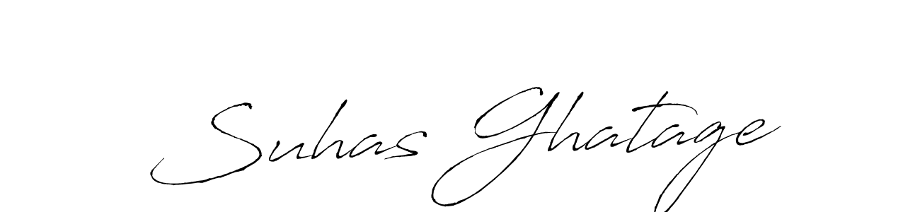 How to make Suhas Ghatage name signature. Use Antro_Vectra style for creating short signs online. This is the latest handwritten sign. Suhas Ghatage signature style 6 images and pictures png