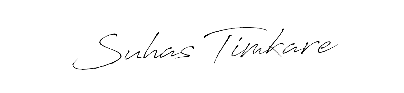 How to make Suhas Timkare name signature. Use Antro_Vectra style for creating short signs online. This is the latest handwritten sign. Suhas Timkare signature style 6 images and pictures png