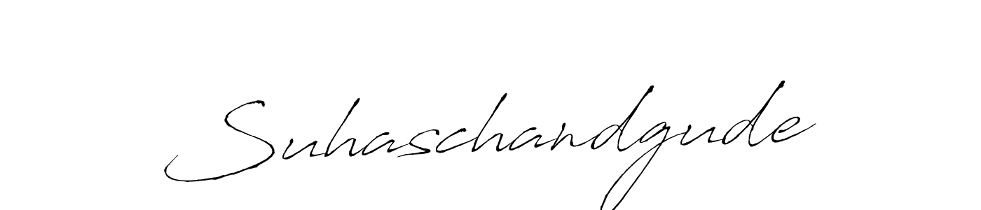 Create a beautiful signature design for name Suhaschandgude. With this signature (Antro_Vectra) fonts, you can make a handwritten signature for free. Suhaschandgude signature style 6 images and pictures png