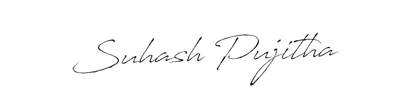 Best and Professional Signature Style for Suhash Pujitha. Antro_Vectra Best Signature Style Collection. Suhash Pujitha signature style 6 images and pictures png