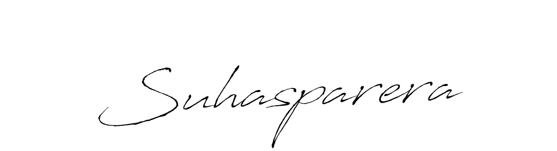 Create a beautiful signature design for name Suhasparera. With this signature (Antro_Vectra) fonts, you can make a handwritten signature for free. Suhasparera signature style 6 images and pictures png