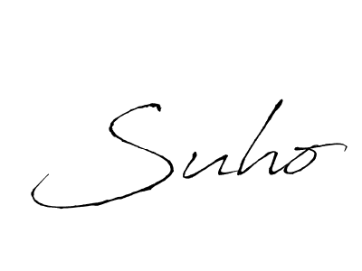 if you are searching for the best signature style for your name Suho. so please give up your signature search. here we have designed multiple signature styles  using Antro_Vectra. Suho signature style 6 images and pictures png