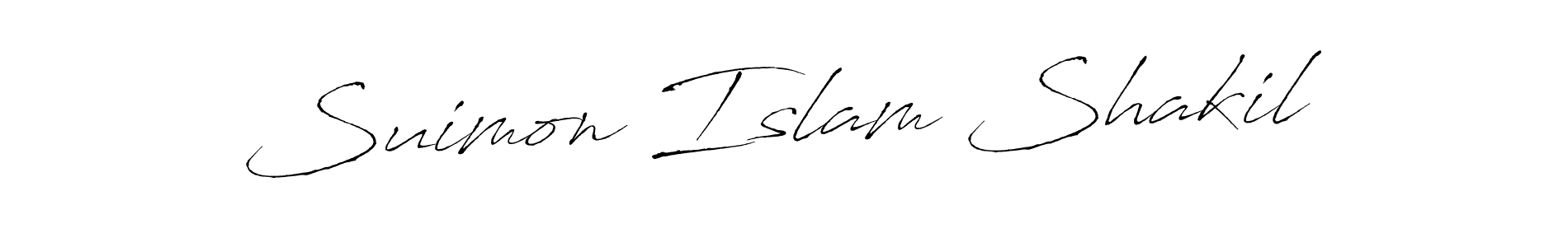 Use a signature maker to create a handwritten signature online. With this signature software, you can design (Antro_Vectra) your own signature for name Suimon Islam Shakil. Suimon Islam Shakil signature style 6 images and pictures png
