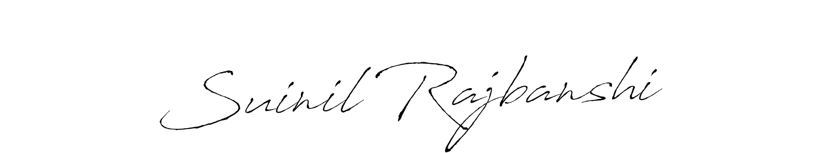 Suinil Rajbanshi stylish signature style. Best Handwritten Sign (Antro_Vectra) for my name. Handwritten Signature Collection Ideas for my name Suinil Rajbanshi. Suinil Rajbanshi signature style 6 images and pictures png