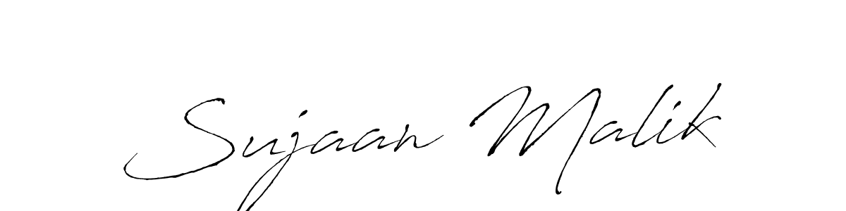 Design your own signature with our free online signature maker. With this signature software, you can create a handwritten (Antro_Vectra) signature for name Sujaan Malik. Sujaan Malik signature style 6 images and pictures png