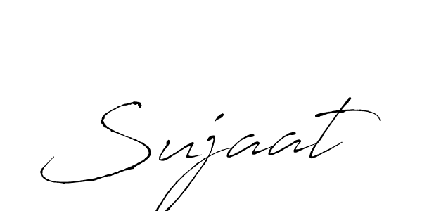 How to make Sujaat name signature. Use Antro_Vectra style for creating short signs online. This is the latest handwritten sign. Sujaat signature style 6 images and pictures png