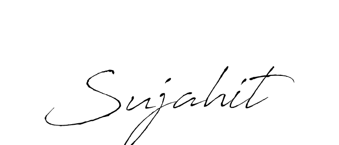 Design your own signature with our free online signature maker. With this signature software, you can create a handwritten (Antro_Vectra) signature for name Sujahit. Sujahit signature style 6 images and pictures png