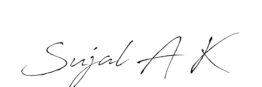 Here are the top 10 professional signature styles for the name Sujal A K. These are the best autograph styles you can use for your name. Sujal A K signature style 6 images and pictures png