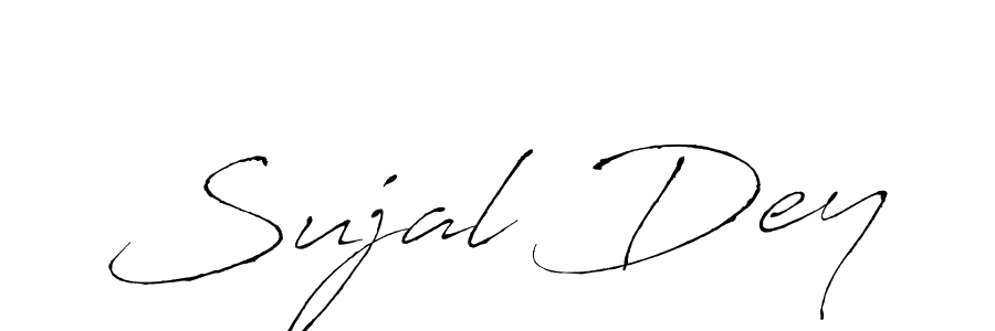 Create a beautiful signature design for name Sujal Dey. With this signature (Antro_Vectra) fonts, you can make a handwritten signature for free. Sujal Dey signature style 6 images and pictures png