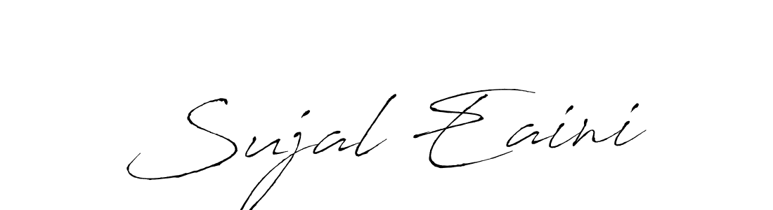 if you are searching for the best signature style for your name Sujal Eaini. so please give up your signature search. here we have designed multiple signature styles  using Antro_Vectra. Sujal Eaini signature style 6 images and pictures png