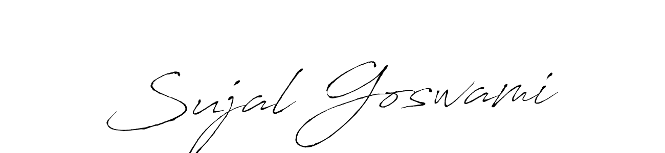 Also we have Sujal Goswami name is the best signature style. Create professional handwritten signature collection using Antro_Vectra autograph style. Sujal Goswami signature style 6 images and pictures png