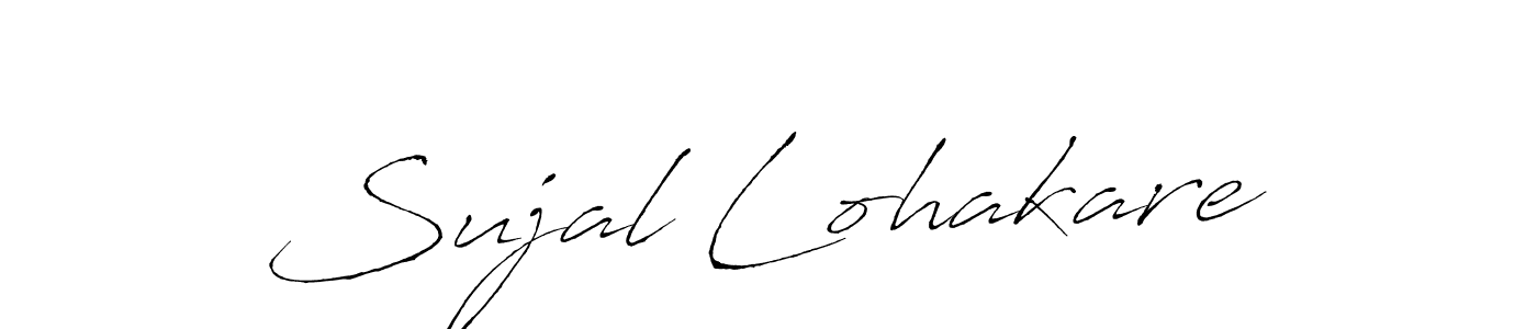 Create a beautiful signature design for name Sujal Lohakare. With this signature (Antro_Vectra) fonts, you can make a handwritten signature for free. Sujal Lohakare signature style 6 images and pictures png