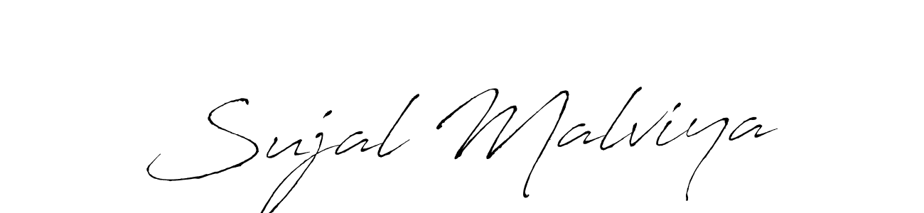 You should practise on your own different ways (Antro_Vectra) to write your name (Sujal Malviya) in signature. don't let someone else do it for you. Sujal Malviya signature style 6 images and pictures png