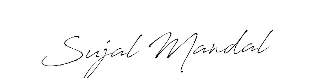 Use a signature maker to create a handwritten signature online. With this signature software, you can design (Antro_Vectra) your own signature for name Sujal Mandal. Sujal Mandal signature style 6 images and pictures png