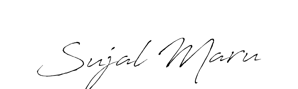 Once you've used our free online signature maker to create your best signature Antro_Vectra style, it's time to enjoy all of the benefits that Sujal Maru name signing documents. Sujal Maru signature style 6 images and pictures png