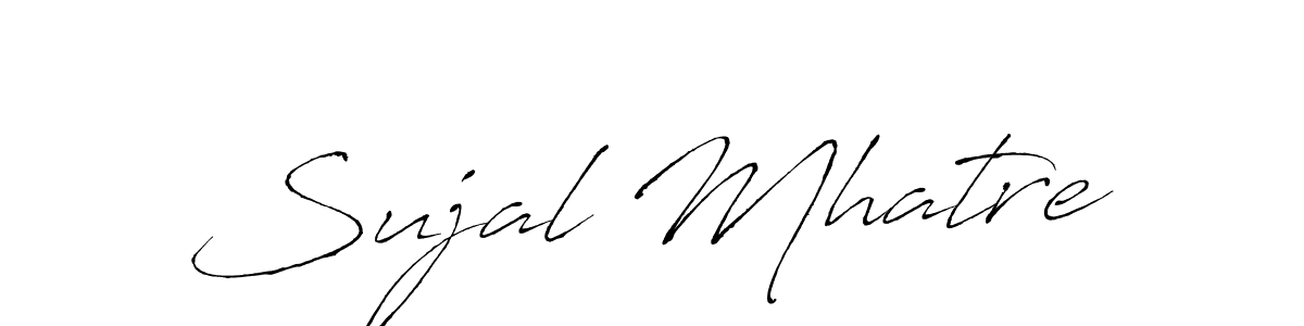 Make a beautiful signature design for name Sujal Mhatre. With this signature (Antro_Vectra) style, you can create a handwritten signature for free. Sujal Mhatre signature style 6 images and pictures png