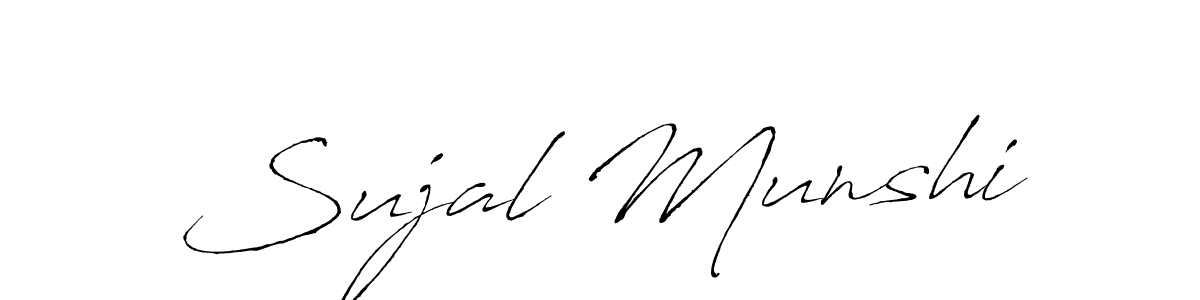 Use a signature maker to create a handwritten signature online. With this signature software, you can design (Antro_Vectra) your own signature for name Sujal Munshi. Sujal Munshi signature style 6 images and pictures png
