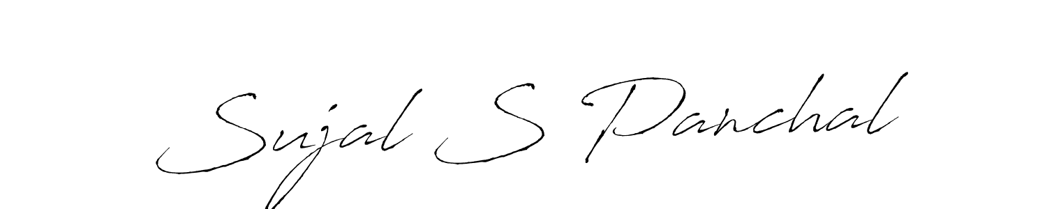 Similarly Antro_Vectra is the best handwritten signature design. Signature creator online .You can use it as an online autograph creator for name Sujal S Panchal. Sujal S Panchal signature style 6 images and pictures png
