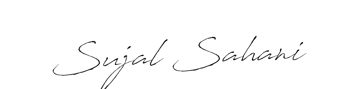 How to Draw Sujal Sahani signature style? Antro_Vectra is a latest design signature styles for name Sujal Sahani. Sujal Sahani signature style 6 images and pictures png