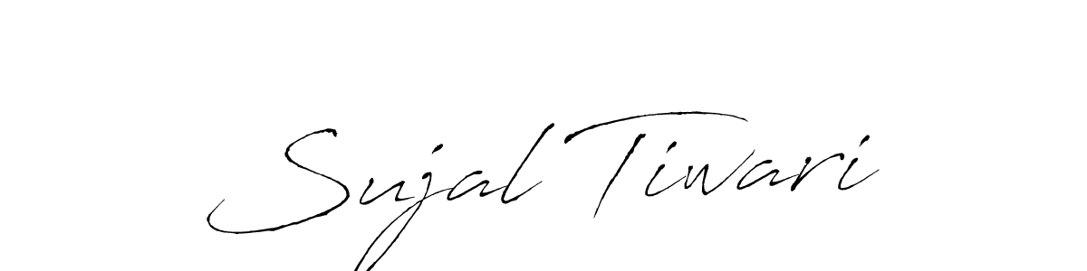 Design your own signature with our free online signature maker. With this signature software, you can create a handwritten (Antro_Vectra) signature for name Sujal Tiwari. Sujal Tiwari signature style 6 images and pictures png