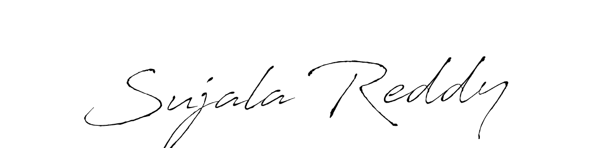 Make a beautiful signature design for name Sujala Reddy. With this signature (Antro_Vectra) style, you can create a handwritten signature for free. Sujala Reddy signature style 6 images and pictures png