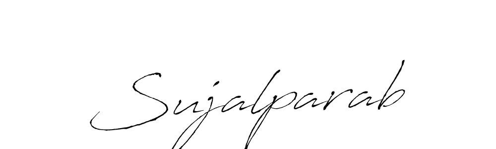 Sujalparab stylish signature style. Best Handwritten Sign (Antro_Vectra) for my name. Handwritten Signature Collection Ideas for my name Sujalparab. Sujalparab signature style 6 images and pictures png