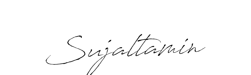 It looks lik you need a new signature style for name Sujaltamin. Design unique handwritten (Antro_Vectra) signature with our free signature maker in just a few clicks. Sujaltamin signature style 6 images and pictures png