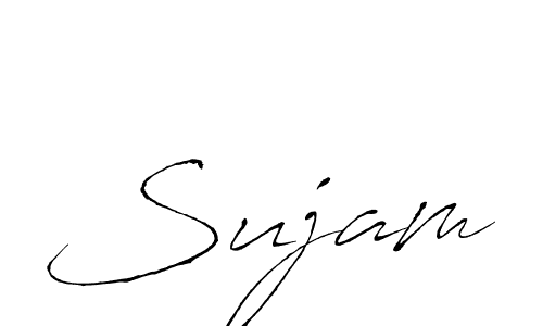 if you are searching for the best signature style for your name Sujam. so please give up your signature search. here we have designed multiple signature styles  using Antro_Vectra. Sujam signature style 6 images and pictures png