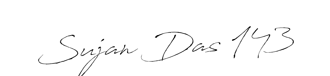 Design your own signature with our free online signature maker. With this signature software, you can create a handwritten (Antro_Vectra) signature for name Sujan Das 143. Sujan Das 143 signature style 6 images and pictures png