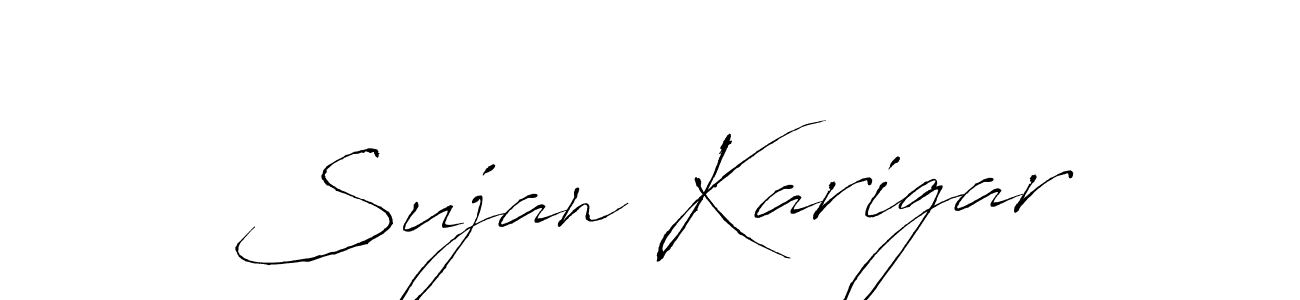 You can use this online signature creator to create a handwritten signature for the name Sujan Karigar. This is the best online autograph maker. Sujan Karigar signature style 6 images and pictures png