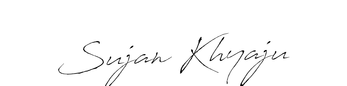 Once you've used our free online signature maker to create your best signature Antro_Vectra style, it's time to enjoy all of the benefits that Sujan Khyaju name signing documents. Sujan Khyaju signature style 6 images and pictures png