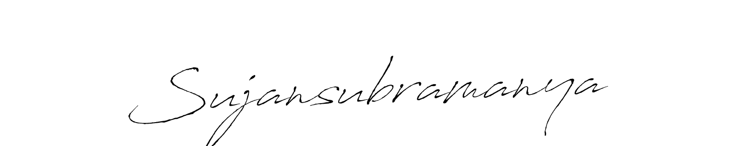 Once you've used our free online signature maker to create your best signature Antro_Vectra style, it's time to enjoy all of the benefits that Sujansubramanya name signing documents. Sujansubramanya signature style 6 images and pictures png